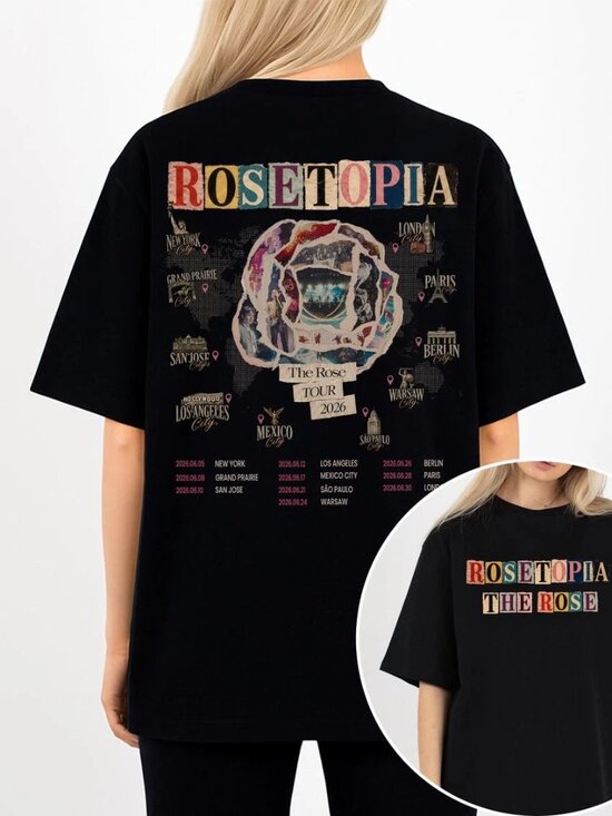 Brandi Other - The Rose Rosetopia World Tour 2026 Vintage Graphic T-Shirt 301